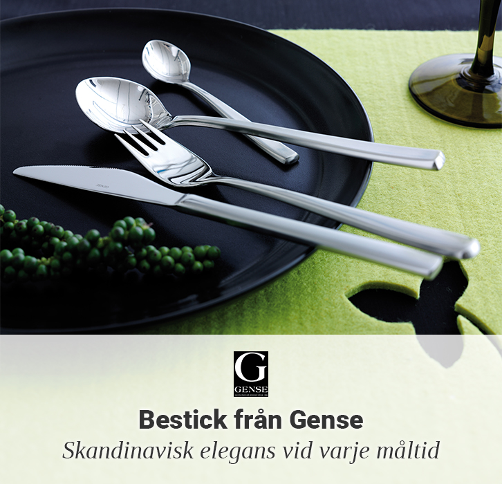 Bestick från Gense – nu till kampanjpris