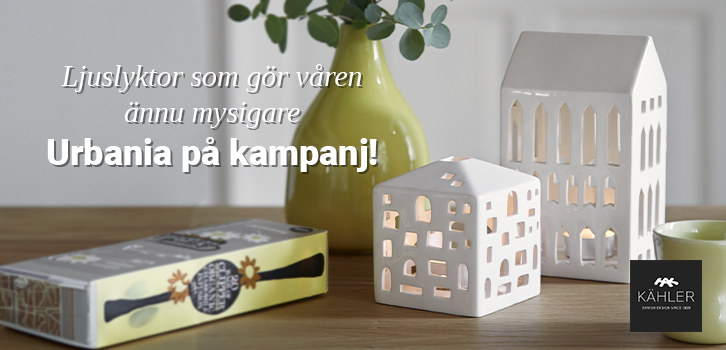 Kampanj på hela Urbania-serien från Kähler
