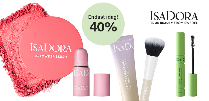 IsaDora make-up 40% rabatt!! Endast idag!