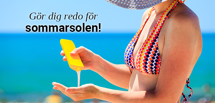 Låt solen bli din bästa vän i sommar