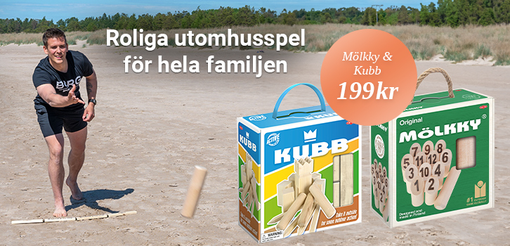 Klassiska och skojiga utomhusspel för sommarens alla tillställningar!