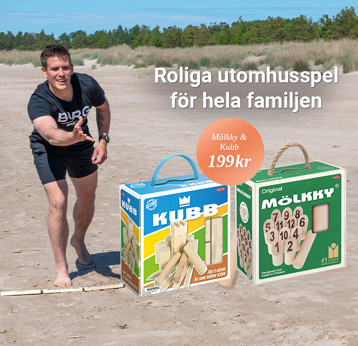 Klassiska och skojiga utomhusspel för sommarens alla tillställningar!