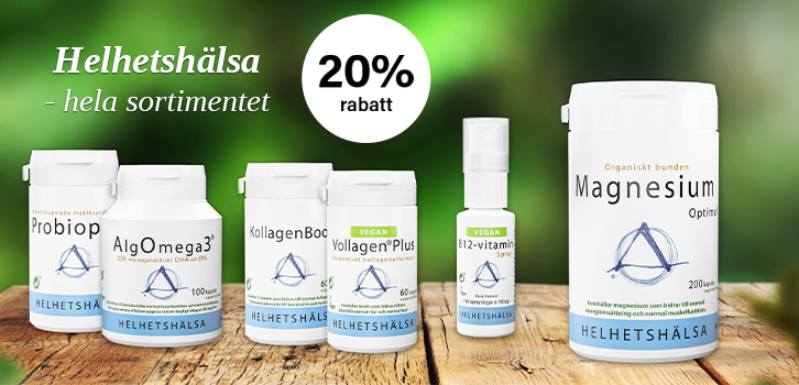 Kosttillskott utan tillsatser