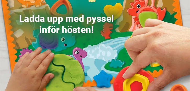 Pyssel för kreativa stunder!