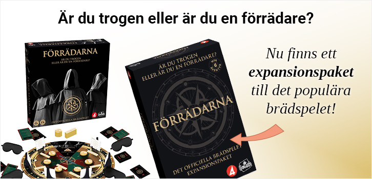 Supersuccén Förrädarna har fått ett expansionspaket!