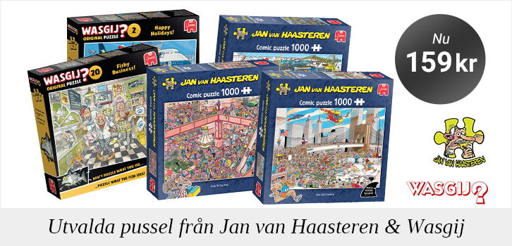 Specialpris på utvalda pussel!
