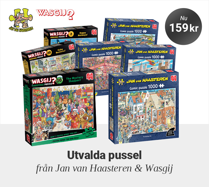 Specialpris på utvalda pussel!