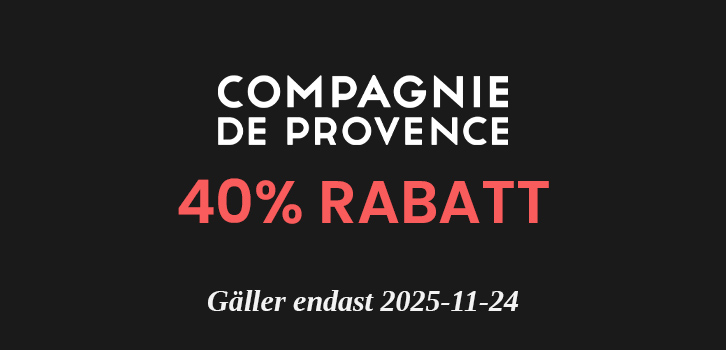 Compagnie de Provence - 40% rabatt