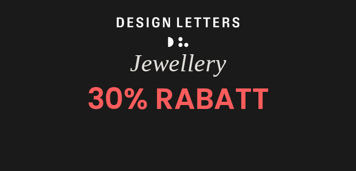 Design Letters Smycken - 30% rabatt