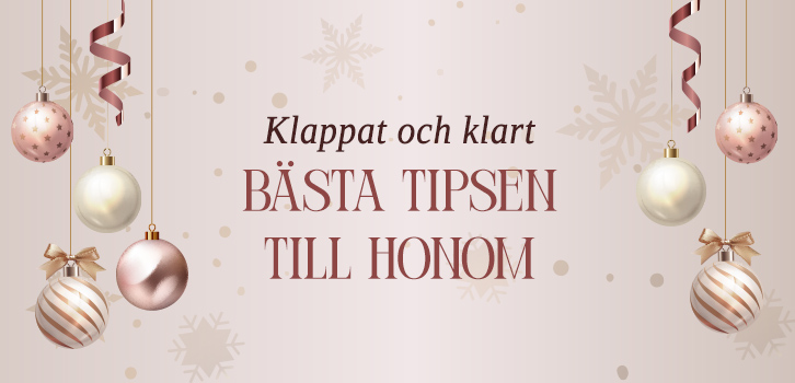 Perfekta klappar till honom!