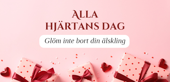Alla hjärtans dag - Glöm inte bort din älskling
