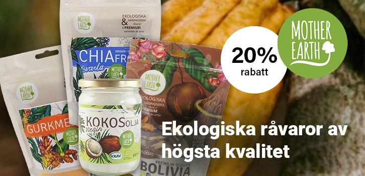 Mother Earth 20% rabatt!