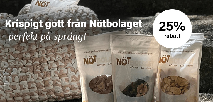 Nötbolaget 25% rabatt!