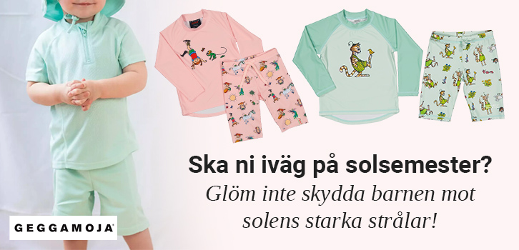 Bekväma och färgglada UV-kläder!