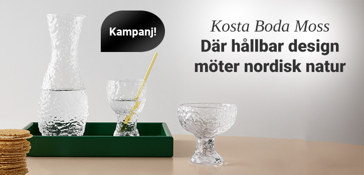 Kampanj på Kosta Boda Moss!