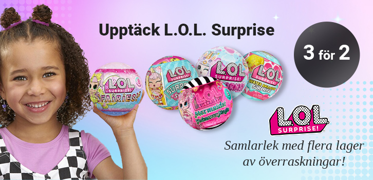 3 för 2 på L.O.L. Surprise