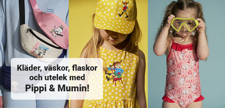 Längta efter sommaren tillsammans med Pippi & Mumin!