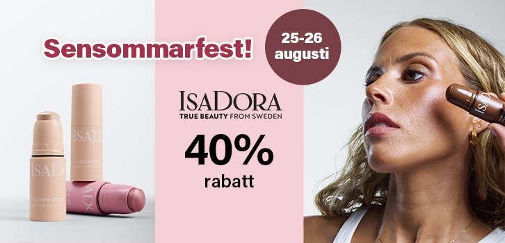 IsaDora make-up 40% rabatt!! Endast idag!