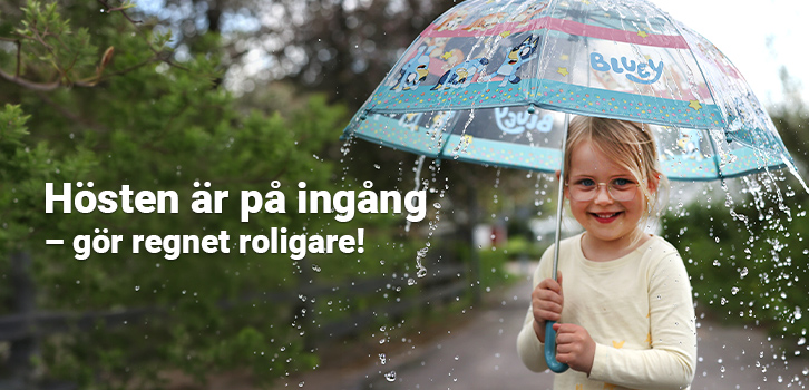 Små paraplyer, stora leenden!