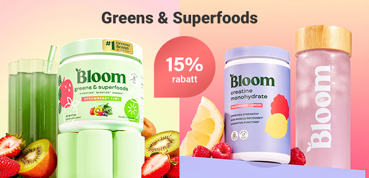 Bloom 15% rabatt!