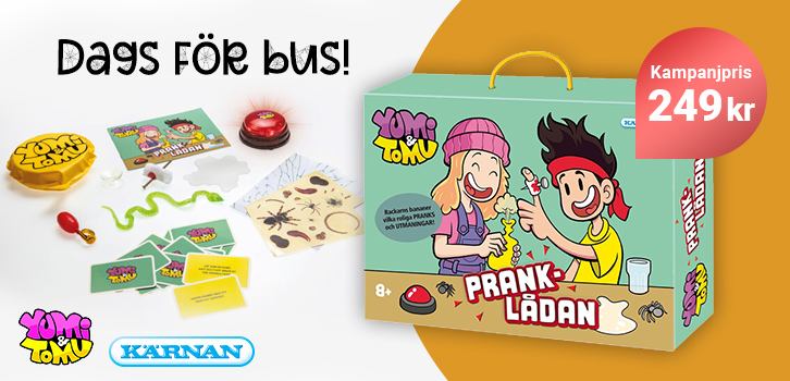 Dags för bus! -pranklådan till kampanjpris 249 kr