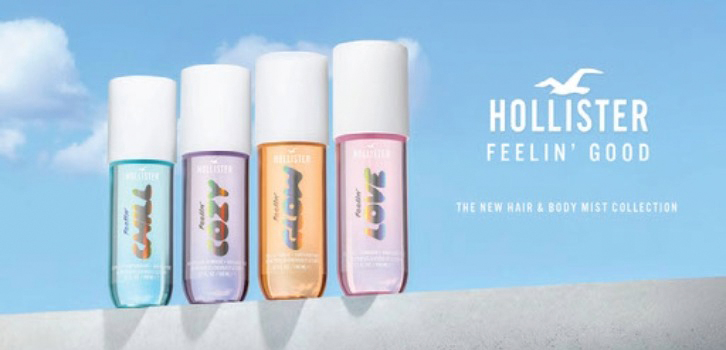 Hollister - body mist på köpet