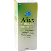 120 ml - Aftex Aloclair skölj