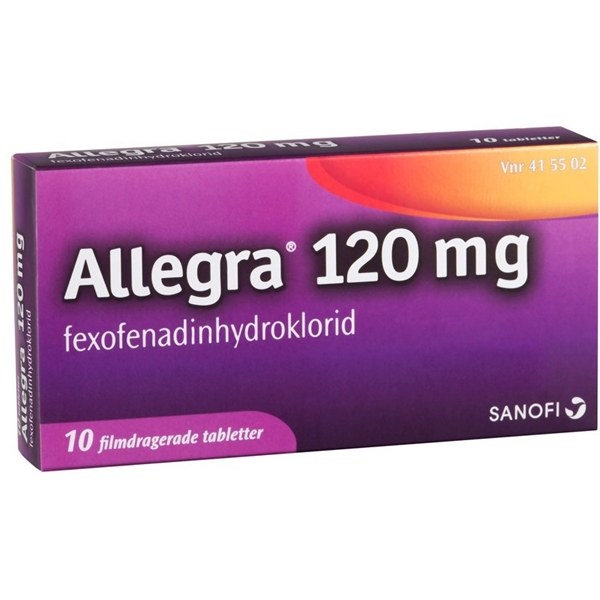 Allegra 120 + Aderogyl : : Salud y Cuidado Personal