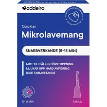 Addeira Quicklax Mikrolavemang 4 st/paket