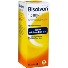 125 ml - Bisolvon 1,6 mg/ml (Läkemedel)