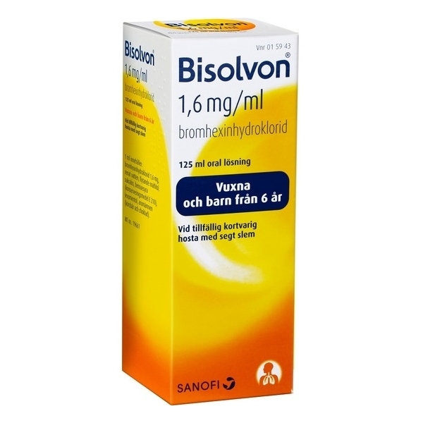 Bisolvon 1,6 mg/ml (Läkemedel)