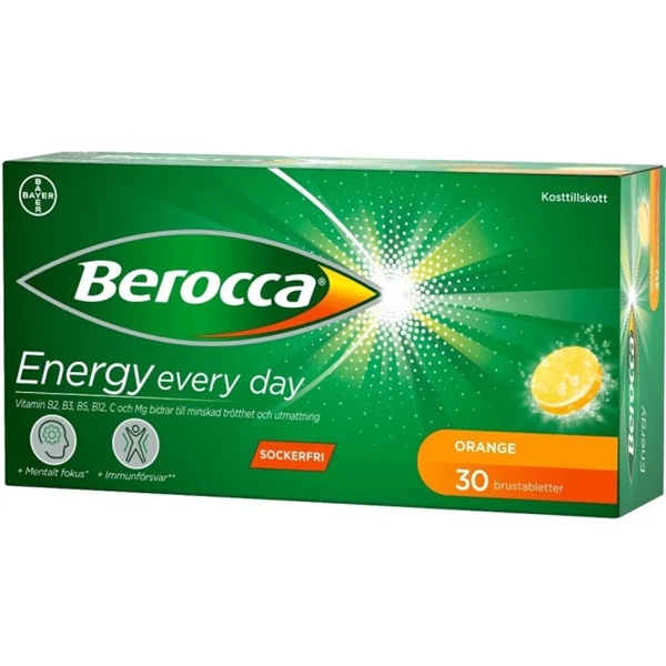 Berocca brus apelsin 2x15st