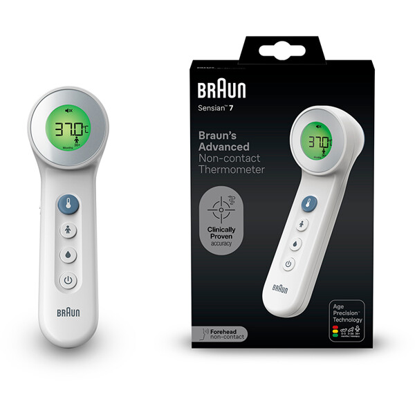 Braun No Touch + Forehead Thermometer BNT400 (Bild 1 av 2)