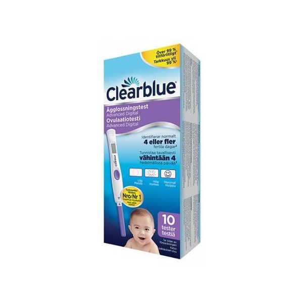Clearblue Advanced Ägglossningstest 10st (Bild 1 av 2)