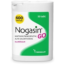 50 tabletter - Nogasin GO