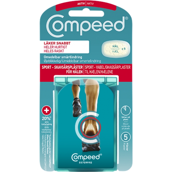 Compeed Skavsårsplåster Sport Häl