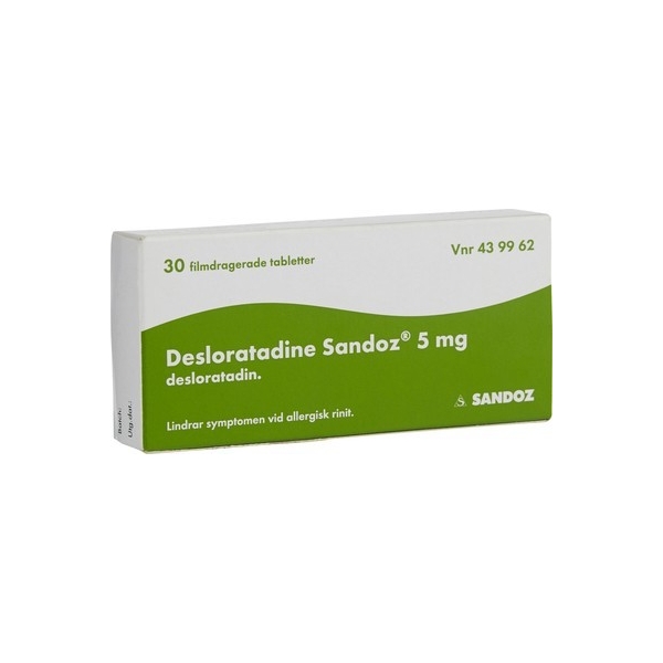Desloratadine Sandoz 5 mg (Läkemedel)