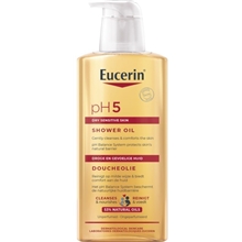 400 ml - Eucerin pH5 Shower Oil oparfymerad