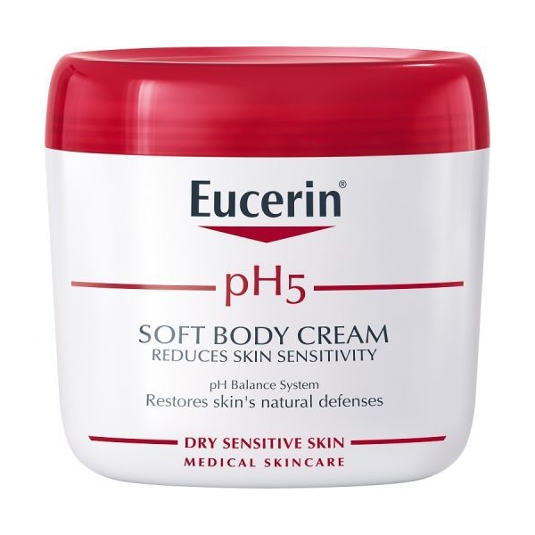 Eucerin pH5 Soft Body Cream Torr hud Eucerin