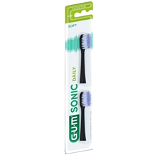 2 st/paket - GUM ActiVital Sonic Refill Black