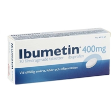 30 tabletter - Ibumetin 400mg (Läkemedel)