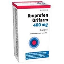 Ibuprofen Orifarm 400 mg (Läkemedel)