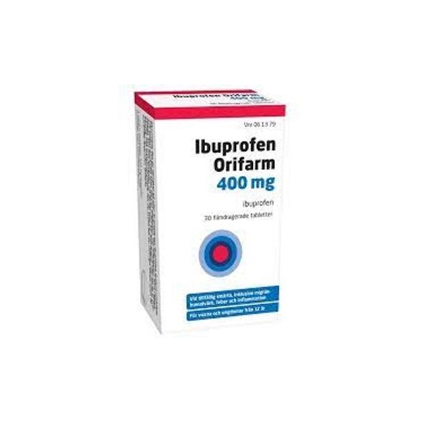 Ibuprofen Orifarm 400 mg (Läkemedel)