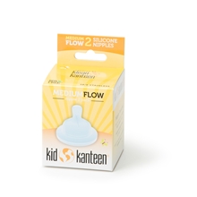 2 st/paket - Kid Kanteen Baby Nipple Medium Flow