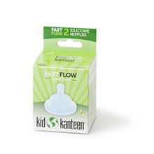 2 st/paket - Kid Kanteen Baby Nipple Fast Flow