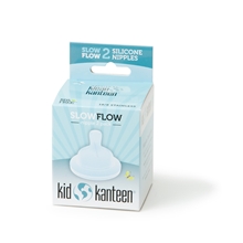 2 st/paket - Kid Kanteen Baby Nipple Slow Flow