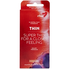 10 st/paket - Kondom Thin