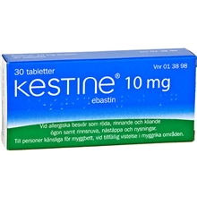 Kestine tablett 10 mg 30 tabletter (Läkemedel) 30 tabletter