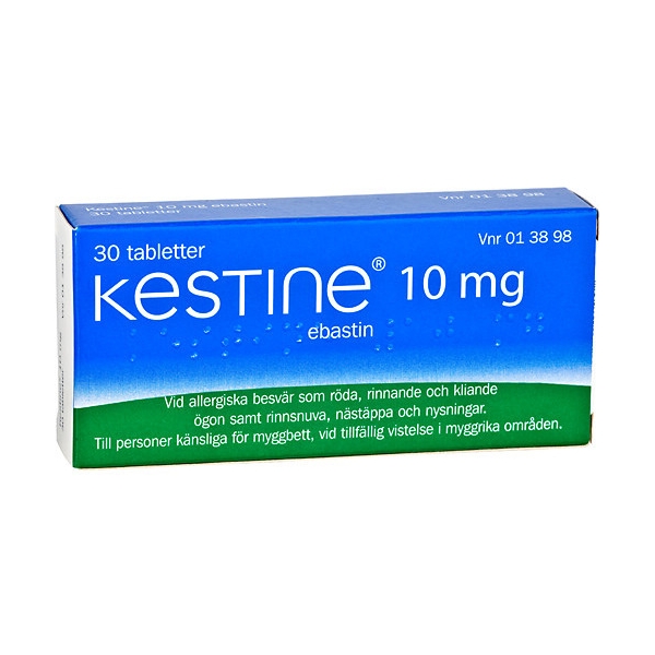 Kestine tablett 10 mg 30 tabletter (Läkemedel)