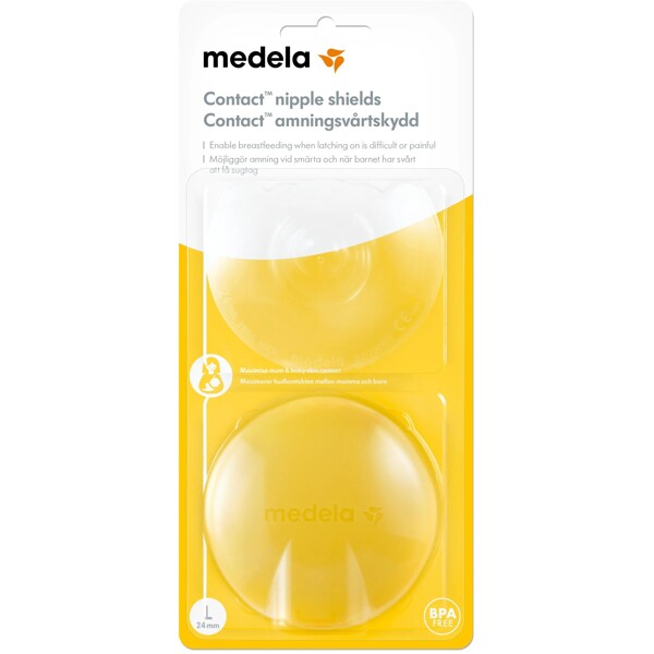 Medela Contact Nipple Shields 2st (Bild 2 av 2)